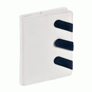 Quo Vadis - Agenda année scolaire - 2026-2027 - Journalier - Multilingue - Scratch - Blanc - août à juillet - 12x17 cm - Papier Clairefontaine blan