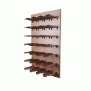 Range-bouteilles Vintage mural 28 bouteilles vin VinoGuard. Corten - marron métal VG-Vgt-28-C Range-bouteilles Vintage mural 28 bouteilles vin VinoGuard. Corten - marron métal VG-Vgt-28-C