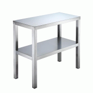 Vaiotec Étagère supérieure EASYLINE / 2 niveaux, 1800 x 350 mm - argenté inox 10195_0