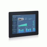 Panel PC industriel fanless 10,4 pouces - Supervision, HMI et automatisation - EVI-C010SAR