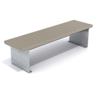 Banquette public Birka réf 8037083 - Hags