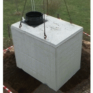 Cuve béton 5.8m³ dramix