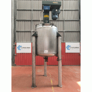 Cuve verticale en acier inoxydable de 1.200 litres avec agitation_0