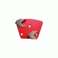 DIAMWOOD EXPERT EN EQUIPEMENT Segment de ponçage diamanté Gr 40 à 3 trous avec connexion M6 - béton, époxy, chape - Diamwood - gris acier 3664100