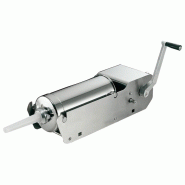 Extrudeuse saucisse manuelle, cylindre l 370 mm, 8 litres 200x687x220 mm - VIRTUS - 0615402543583