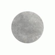 HPL Plateau de table Ø 70 cm Moonstone