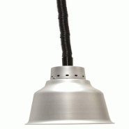Lampe infra-rouge basic - alu brossé | Sofraca - 33032