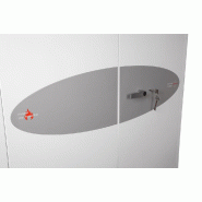Phoenix Safe Phoenix Fire Ranger FS1512K S2 Coffre-fort ignifuge avec serrure à clé - blanc métal FS1512K S2