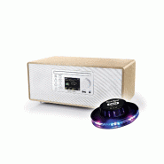 PICKERING enceinte hifi bluetooth de salon  m-695-dbtw - 60 w - bluetooth - cd, cd-r/rw, mp3 - radio pll fm, dab/dab+ - nfc - ovni - 3666638038906