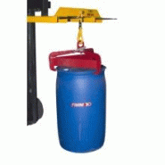 Pince à fût semi-automatique - charge 600 kg - pour fûts métalliques ou plastiques