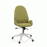 Siège de bureau / Siège pivotante AVEA I tissu vert hjh OFFICE - vert polyester 729433