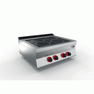 SOFRACA Sofrachef - Top Vitrocéramique 4 Zones De Chauffe - Réf:7STVC4E - 7STVC4E