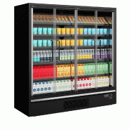 Vitrine réfrigérée pour supermarché Galaxy+ GP20FGD Black L1955mm 43816 TEFCOLD