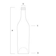 2643 - bouteilles en verre - saverglass - 75 cl_0