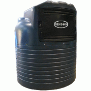 Cuve stockage fuel PEMD 2 500 litres avec armoire intégrée pompe 50 l/min - RENSON - 814433