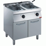 Diamond - Friteuse électrique 2x 14 litres, sur armoire - réf. E17/F28A8-N - inox AKS-E17/F28A8-N