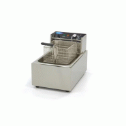 Friteuse professionnelle ECO 6 L - 1 panier - inox avec zone froide