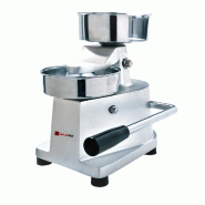 GOLDINOX Machine à hamburger professionnelle 150mm - gris inox 3701770825578