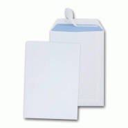 GPV Boîte de 500 pochettes Everyday blanches 162x229/C5, 90 g/m², adhésives avec bande - 3250650005307