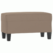 Helloshop26 - Banc banquette 70 x 35 x 41 cm tissu microfibre taupe 02_0010558 - polyester 3000581182727