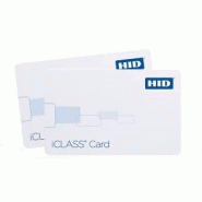 Carte HID Iclass HID-2004 - 32Kbits, 16 secteurs, ISO sans contact, 13.56 mHz, format CR80