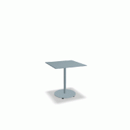 Table de café carrée 70x70 BOLT - bleu