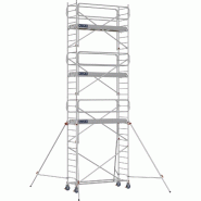 Échafaudage roulant aluminium DOCKER 85 version garde-corps EXMDS - Hauteur de travail : 8,90 m - DUARIB - 7125072 Échafaudage roulant aluminium DOCKER 85 version garde-corps EXMDS - Hauteur de travail : 8,90 m - DUARIB - 7125072