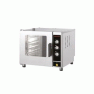 Four mixte à injection directe 5 x GN 1/1 commandes électromécaniques XT SIMPLY 6kW Inoxtrend Furnotel