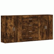 Helloshop26 - Buffet bahut commode armoire meuble de rangement organisateur cuisine salle de séjour salons 3 pcs 60 x 31 x 84 cm 02_0037046 - 3000213 Helloshop26 - Buffet bahut commode armoire meuble de rangement organisateur cuisine salle de séjour salons 3 pcs 60 x 31 x 84 cm 02_0037046 - 3000213