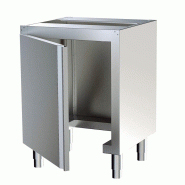 Meuble sans socle pour poubelle P 600 mm | Distform - Q0080501