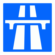 Panneau de signalisation C207 - Début d'autoroute - WP Signalisation - Made in France Panneau de signalisation C207 - Début d'autoroute - WP Signalisation - Made in France