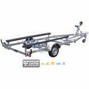 Porte bateau immergeable SUN WAY FAST - D2416 - PTAC : 1600Kg - Kit patins - 1 essieu - Référence G1382V / GD09V