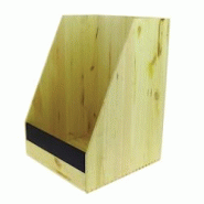 PROLINEA porteuse a pain bois pin naturel 35x35 cm - carton de 2 - bois massif clw-4480313