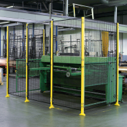 Protection grillagée modulable pour machines Protection grillagée modulable pour machines