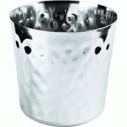 Stalgast Pot à Frites Inox en Acier Martelé Ø 88 mm - 546025 - 652733597946 Stalgast Pot à Frites Inox en Acier Martelé Ø 88 mm - 546025 - 652733597946