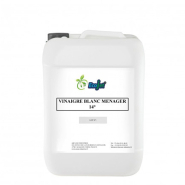 Vinaigre blanc ménager naturel 14° 5 litres  idéal pour les applications de nettoyage, détartrage - ecojet vb145