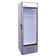 Vitrine verticale positive avec porte , idéal pour chr, traiteurs, boulangeries, pâtisseries et chocolateries -eko 42 cl white / black iarp