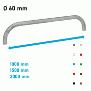 Arceau de bordure diam. 60 mm