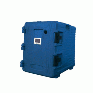 Armoire isotherme plastique bleu 90L 62x43x64cm