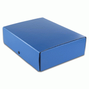 ELBA Boîte de classement A4, dos de 85, coloris bleu - 4002030016347