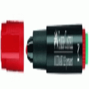 FABER-CASTELL Feutre Multimark permanent, tracé M (1,0 mm), encre rouge - 152521_0