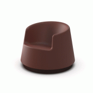 Fauteuil à bascule ROULETTE - garnet