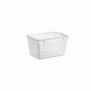 Giganplast Vitrine rectangulaire blanche 40x30x14 cm - blanc 8002942003950