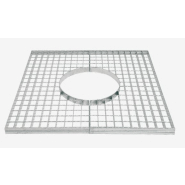 Grille d'arbre en treillis soudé de 34 x 38 mm, diamètre intérieur de 300 mm - Rel A83 Grille d'arbre en treillis soudé de 34 x 38 mm, diamètre intérieur de 300 mm - Rel A83