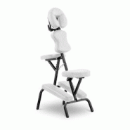 Helloshop26 - Chaise de massage pliante couleur acier blanc 14_0000885 - 3000175638982 Helloshop26 - Chaise de massage pliante couleur acier blanc 14_0000885 - 3000175638982