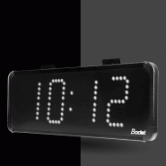 Horloge HMTLED 10, alimentation 230V, Independante ou Radio ALS, LED blanche - BODET