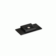 Mini Pla Nera - Applique Murale Led 20W Avec Interrupteur Cct, 2700/3200/4000K, Aluminium, Éclairage Haut - Beneito & Faure - noir 8436590213339