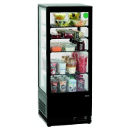 Mini-vitrine réfrigérée 98l , pour chr, traiteurs, boulangeries, pâtisseries et chocolateries -sw professionnelle bartscher