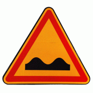 Panneau de danger cassis ou dos d'âne AK2 Panneau de danger cassis ou dos d'âne AK2