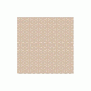 Papier ingraissable cire végétale 2 faces 31x31cm beige nid abeille - par 500